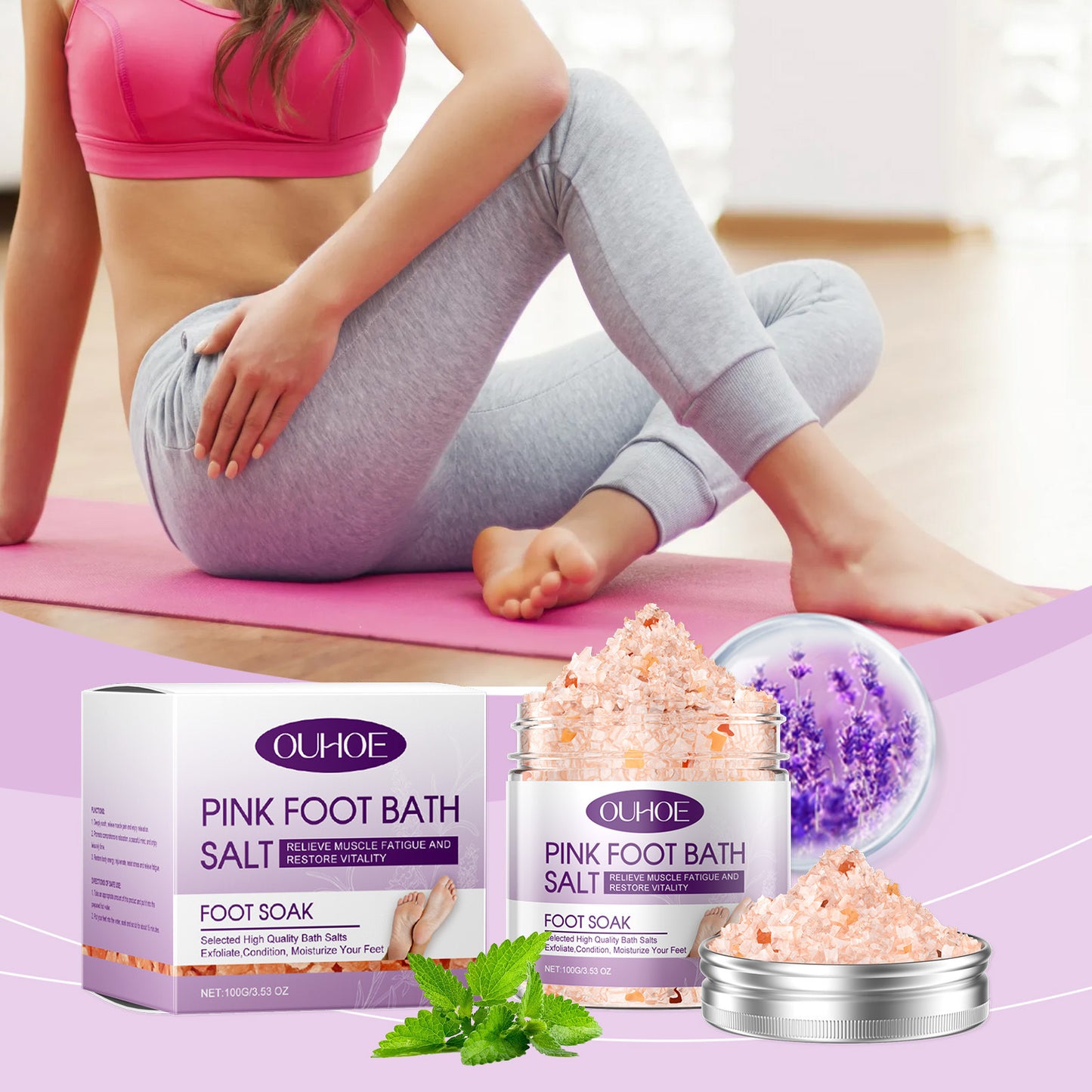 Foot soak salt