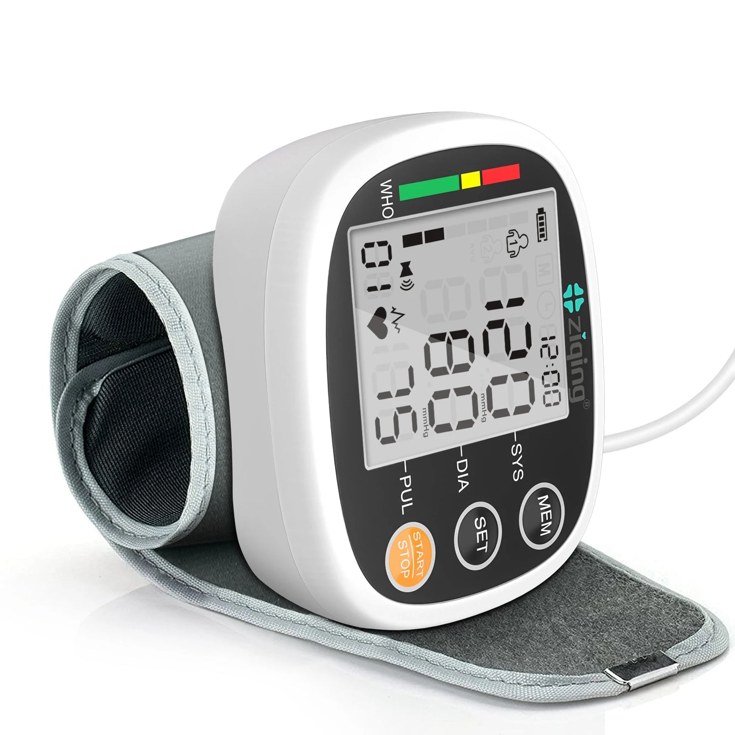 Smart Automatic Blood Pressure Monitor Digital Wrist