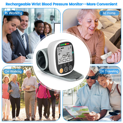 Smart Automatic Blood Pressure Monitor Digital Wrist