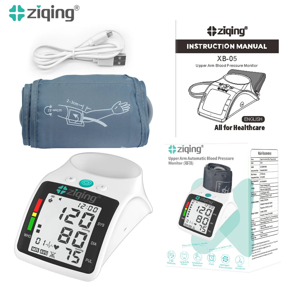 Smart Automatic Blood Pressure Monitor Digital Wrist
