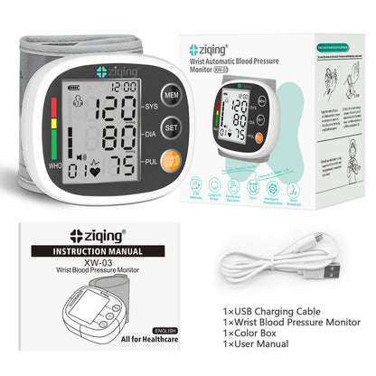 Smart Automatic Blood Pressure Monitor Digital Wrist