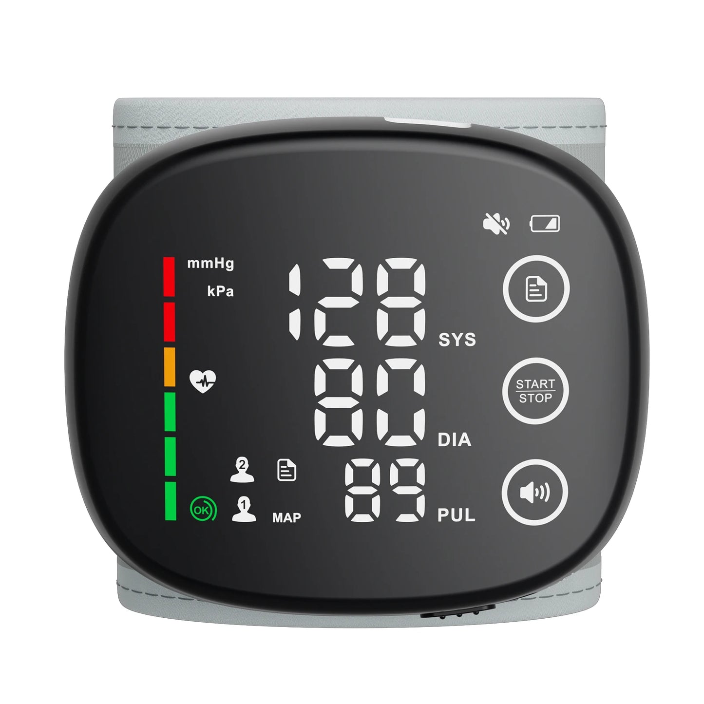 Smart Automatic Blood Pressure Monitor Digital Wrist