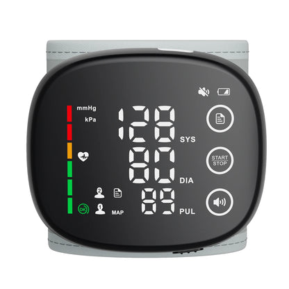 Smart Automatic Blood Pressure Monitor Digital Wrist