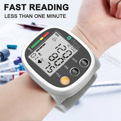 Smart Automatic Blood Pressure Monitor Digital Wrist