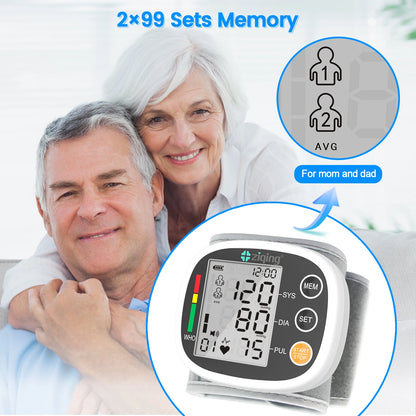 Smart Automatic Blood Pressure Monitor Digital Wrist