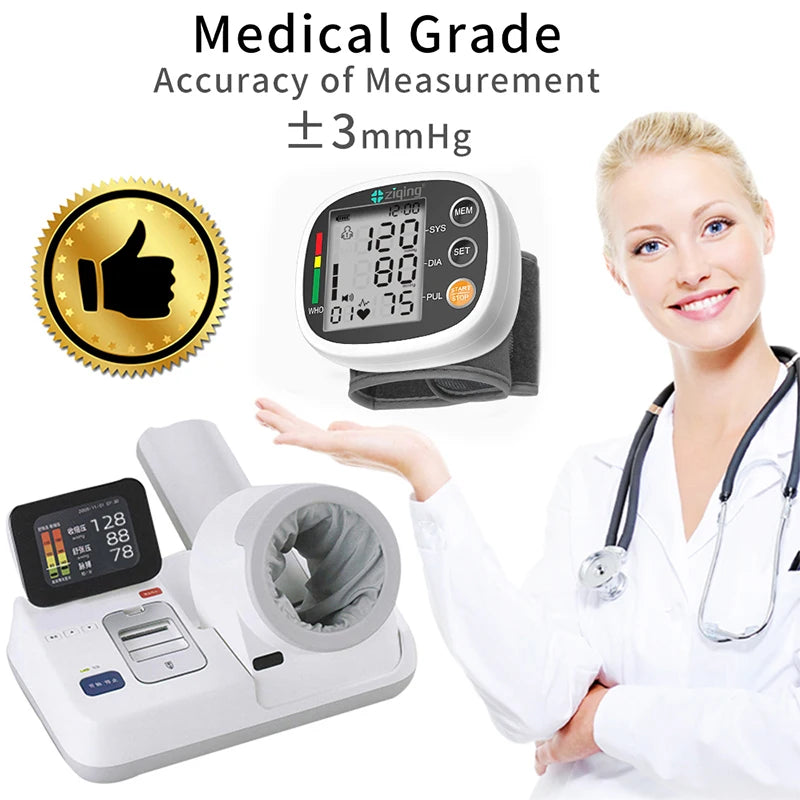 Smart Automatic Blood Pressure Monitor Digital Wrist